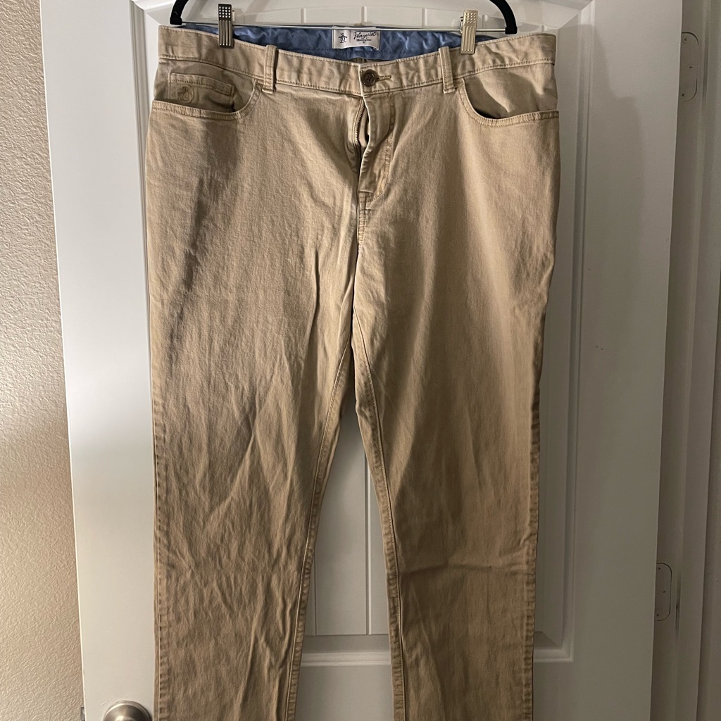 Penguin Brand Mens Khakis Size 38